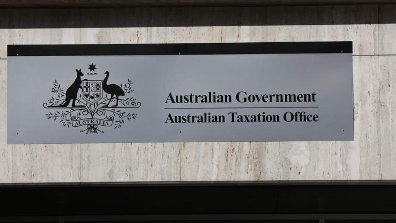 The exterior of the Australian Government Taxation Office in Sydney