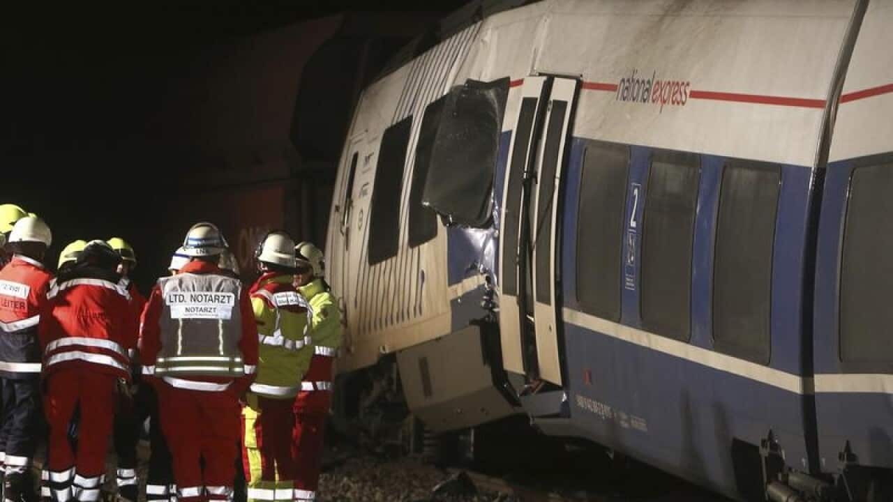 Dusseldorf train crash