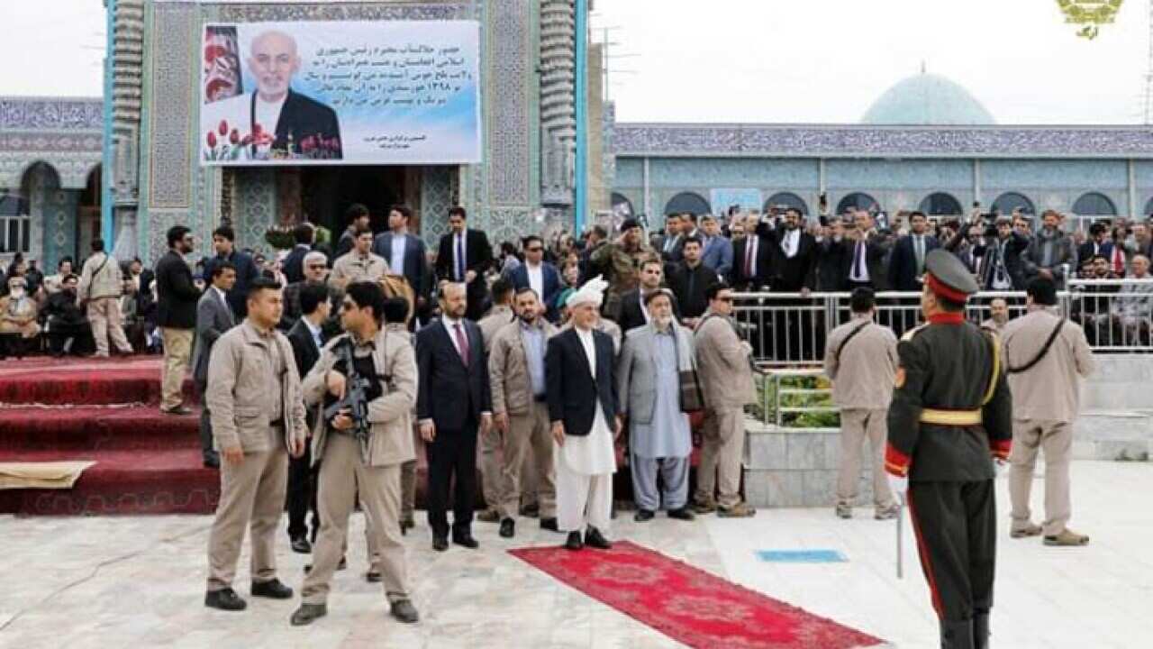 President Ashraf Ghani attending Nowroz ceremony