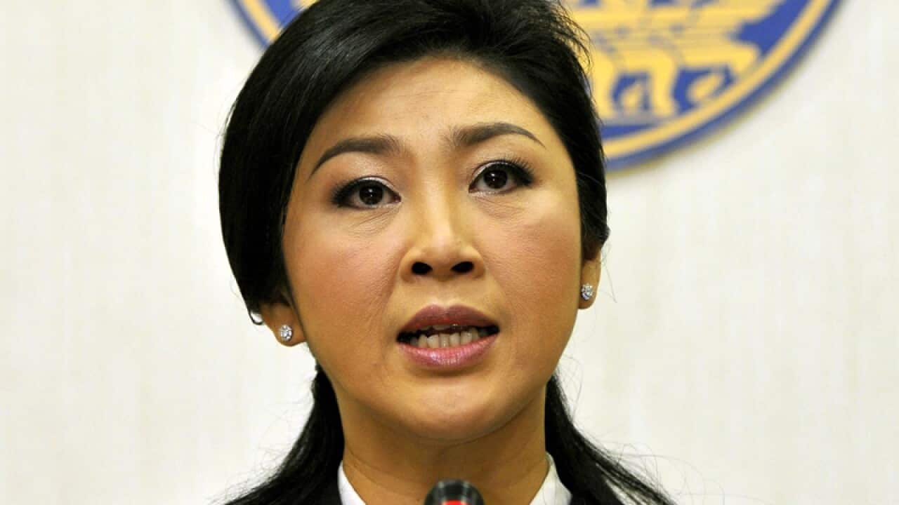 Thailand's embattled PM Yingluck Shinawatra