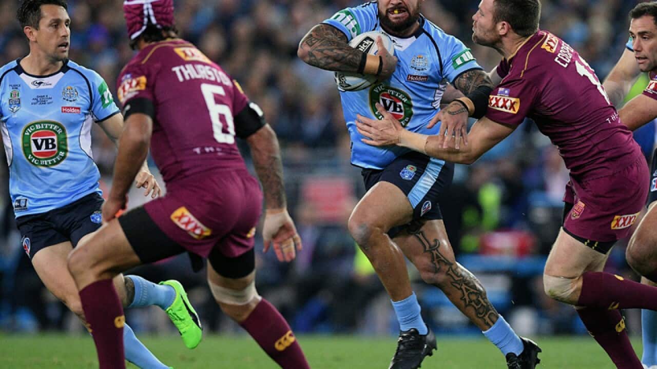 Andrew Fifita of the Blues