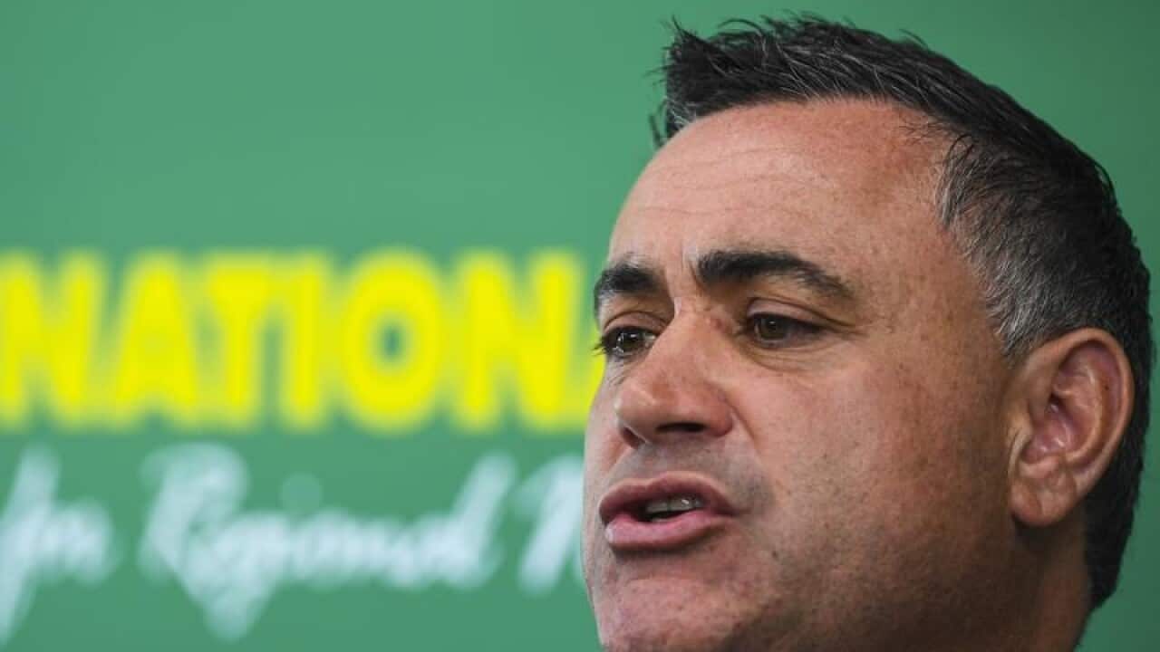 NSW Deputy Premier John Barilaro.