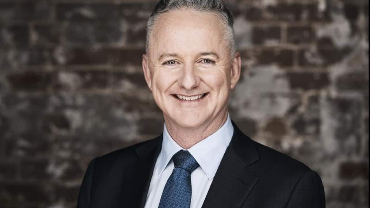 A corporate profile photo of Nine Entertainment CEO Hugh Marks.