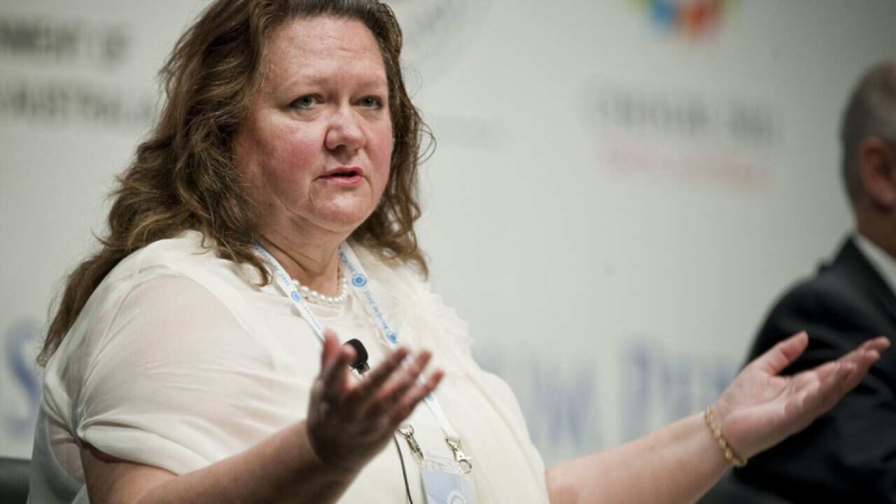 Mining magnate Gina Rinehart