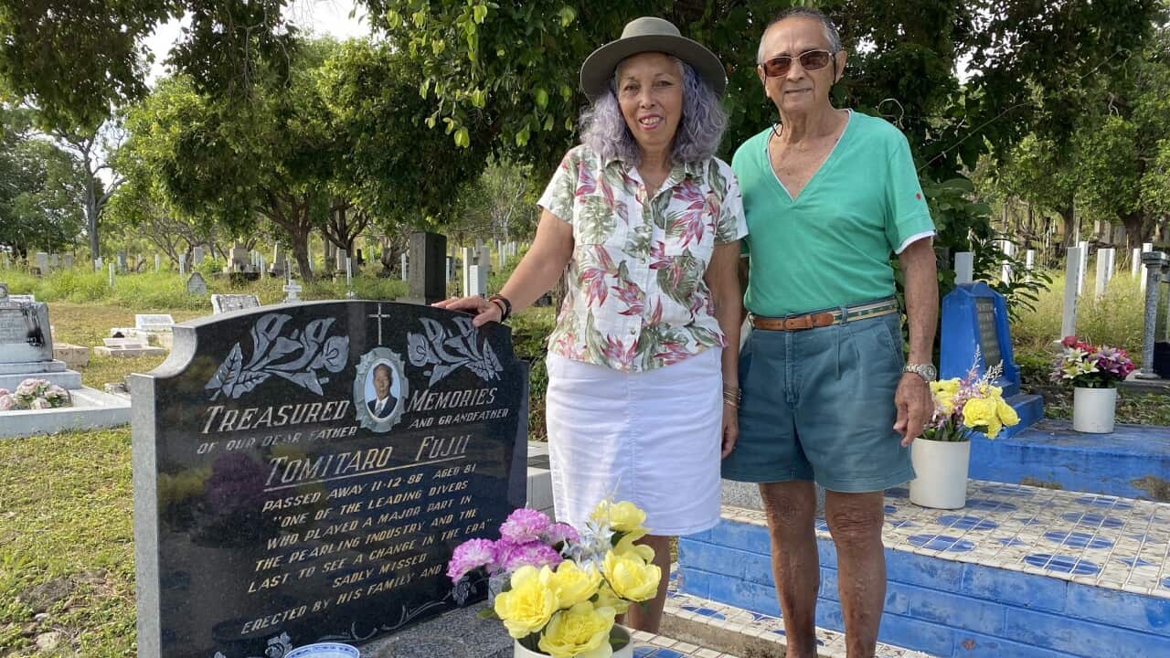 Chiomi and Russell Fujii (SBS)