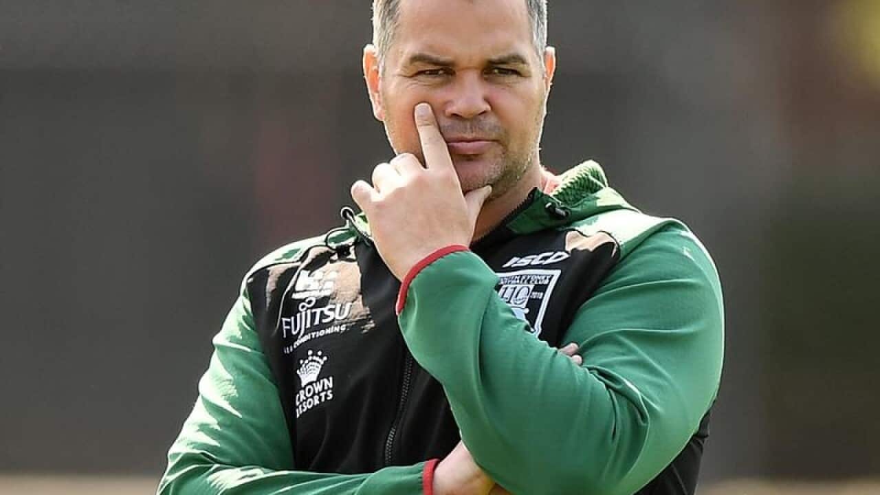 South Sydney Rabbitohs coach Anthony Seibold