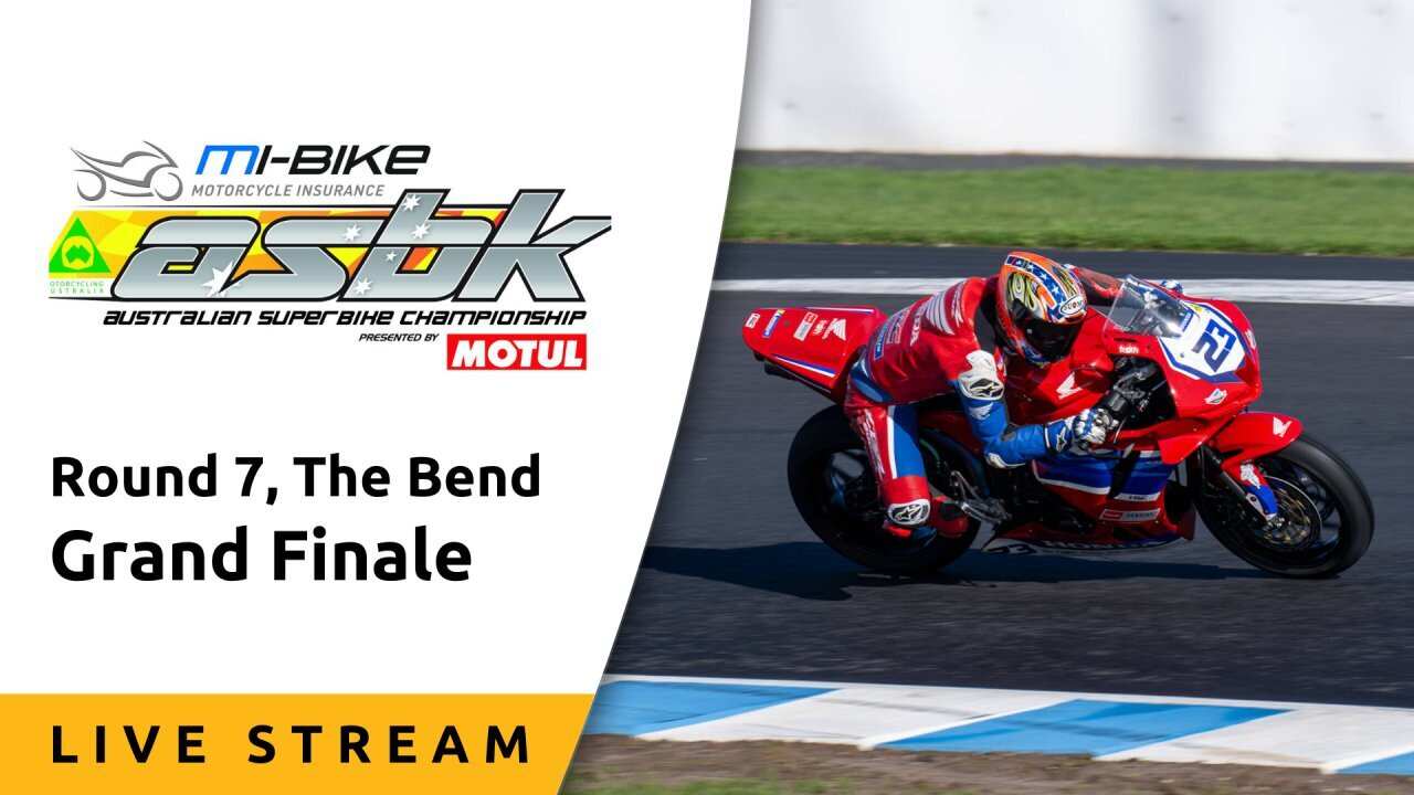 Round 7, The Bend - Live Stream - Australian Superbike Championship 2024