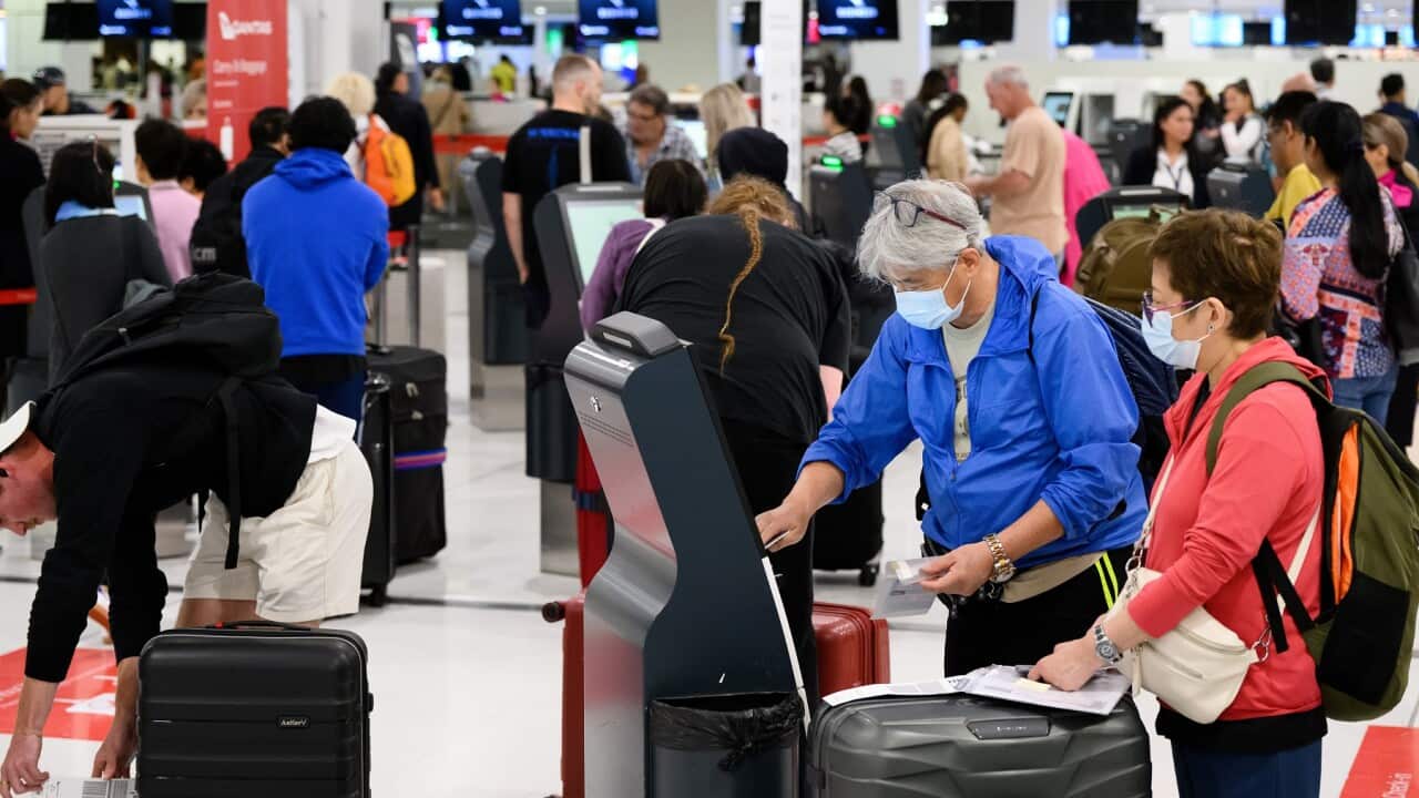 Another busy day at Sydney Airport (AAP)
