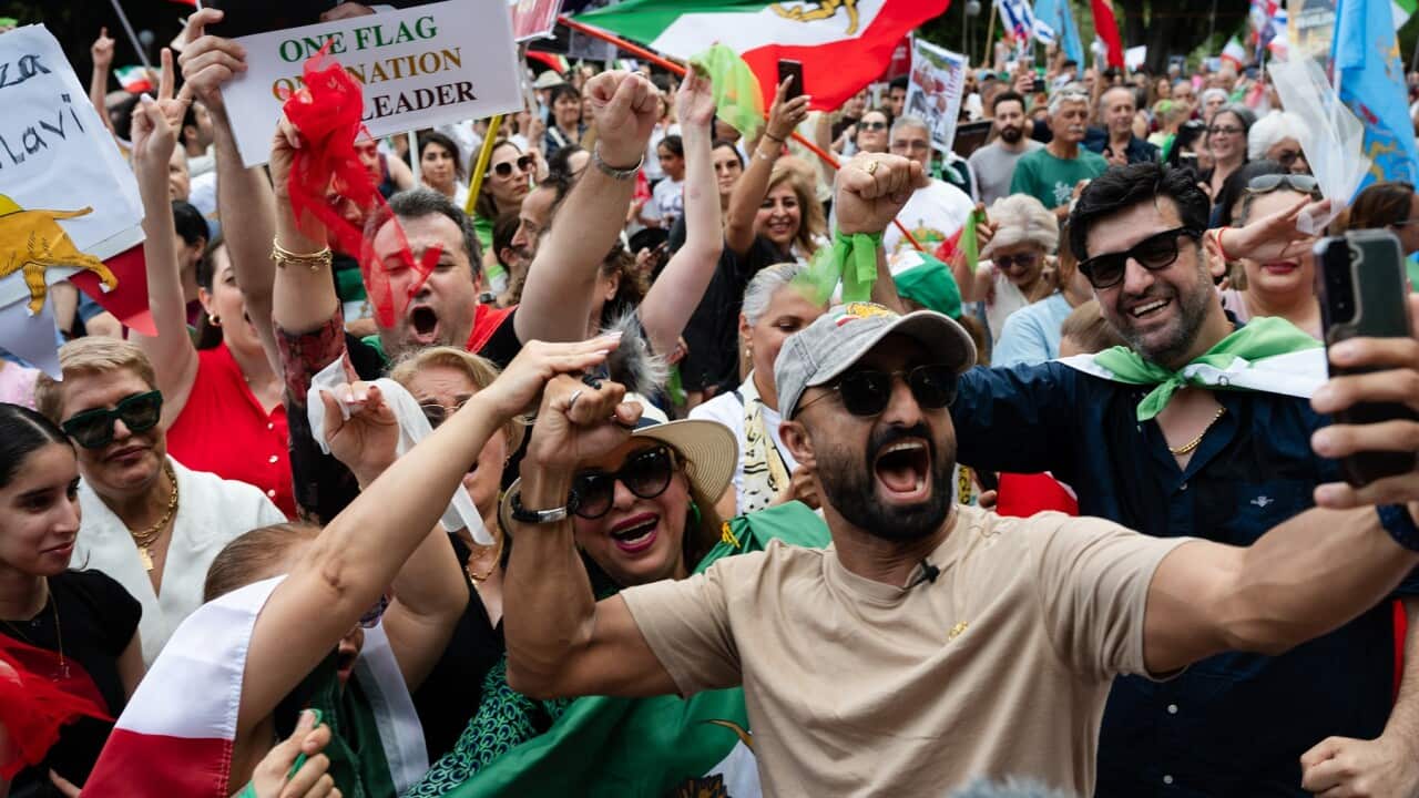 RALLY FOR IRAN SYDNEY