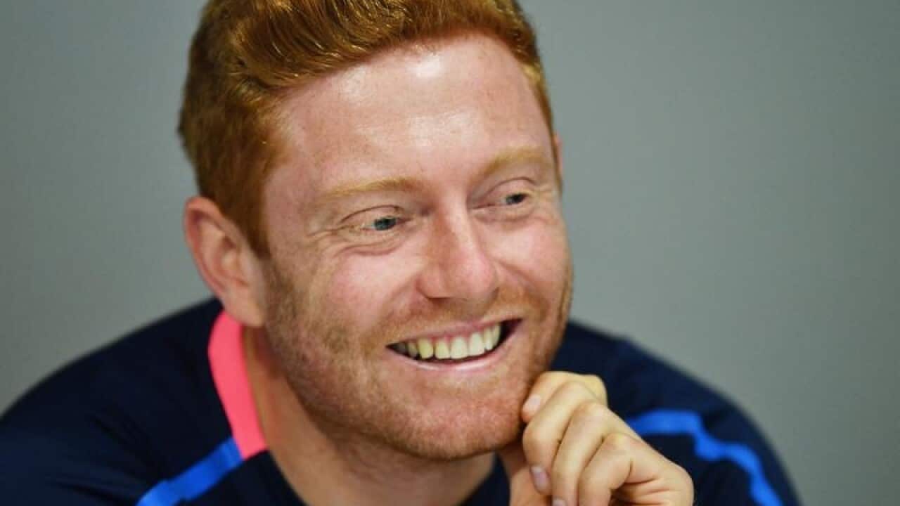 England wicketkeeper Jonny Bairstowe