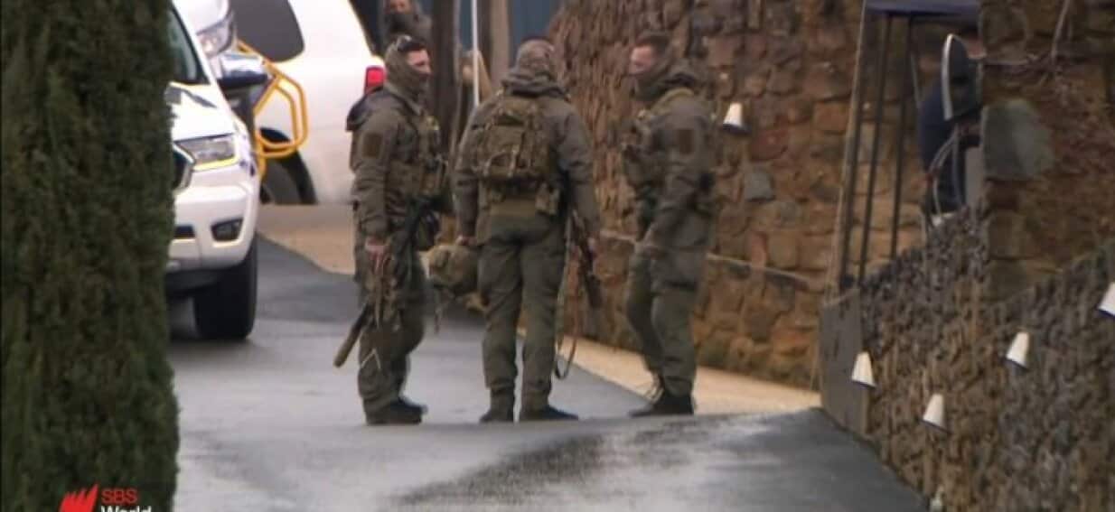 Manhunt for suspected police killer enters third Night in Victoria