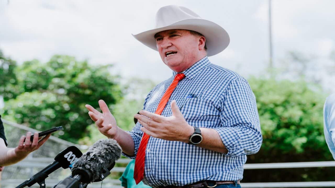 Barnaby Joyce in Queensland
