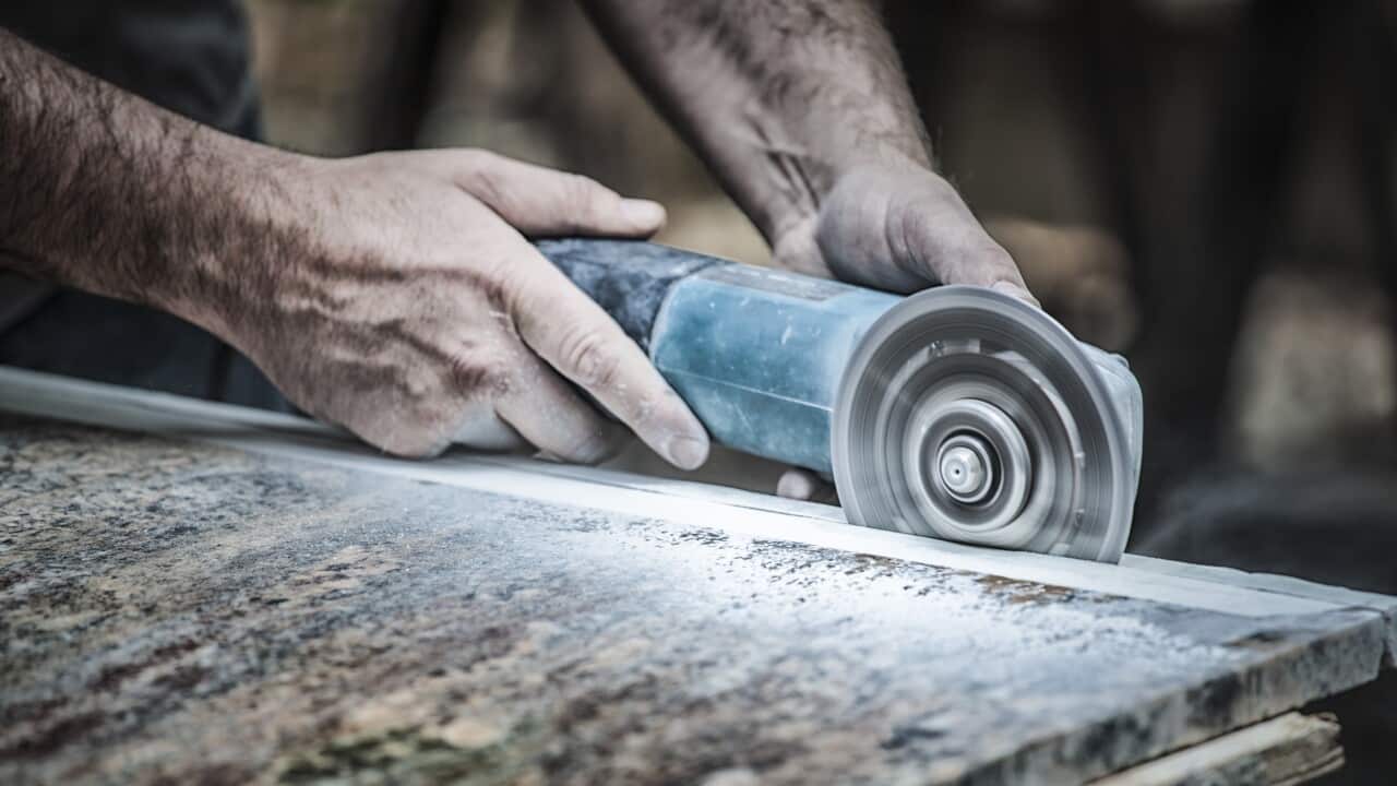 Cutting Granite