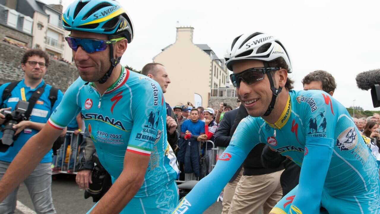 Vincenzo Nibali, Fabio Aru, Astana, Tour de France 2016