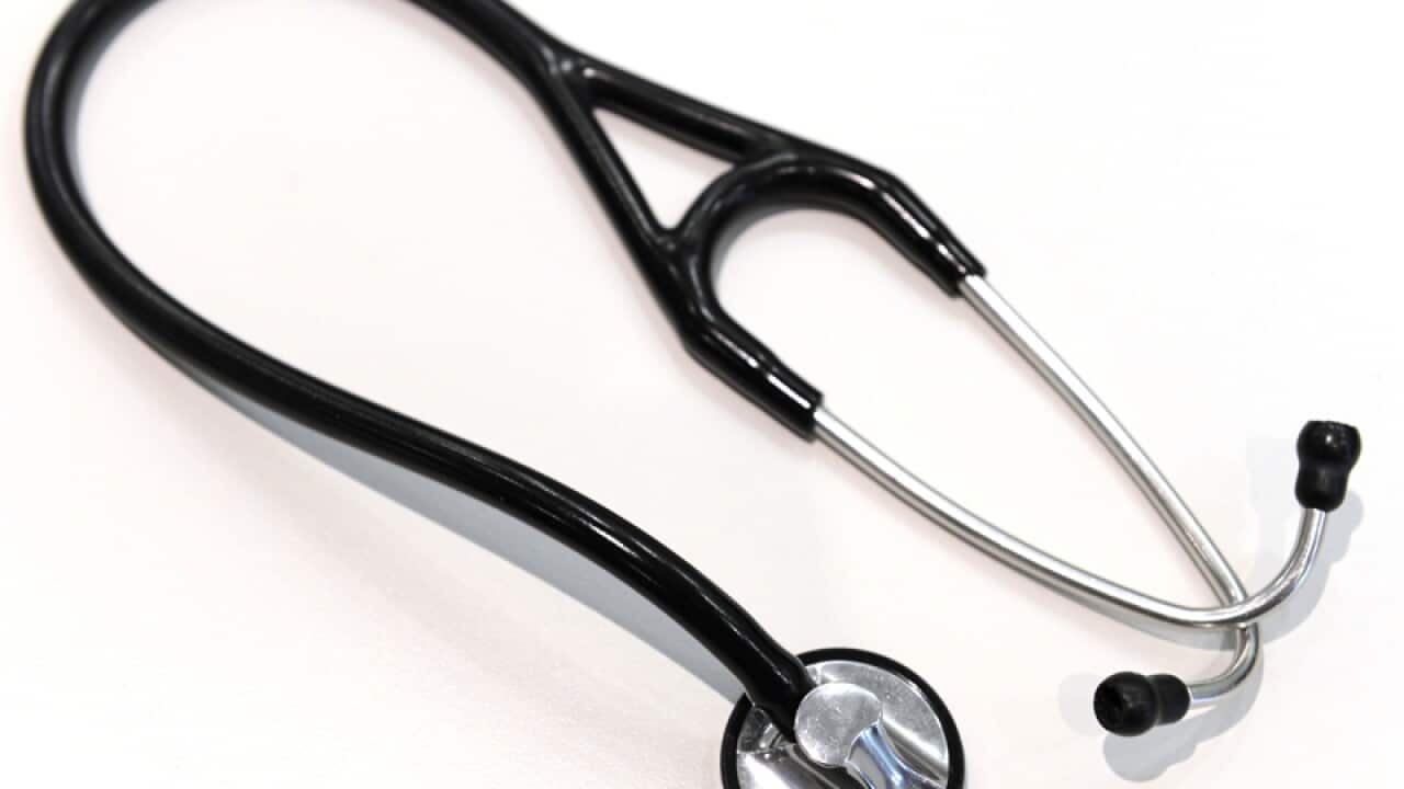 A stethoscope