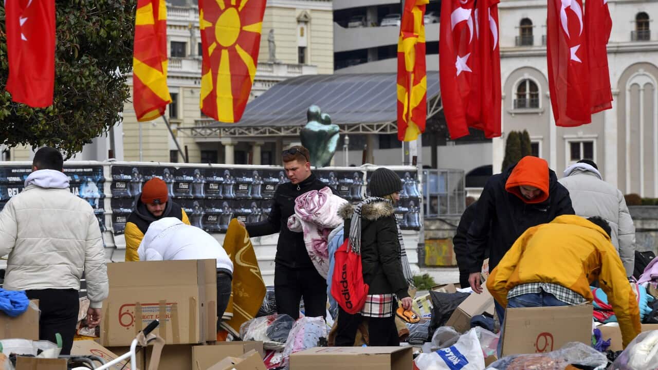 NORTH MACEDONIA TURKEY SYRIA EARTHQUAKE