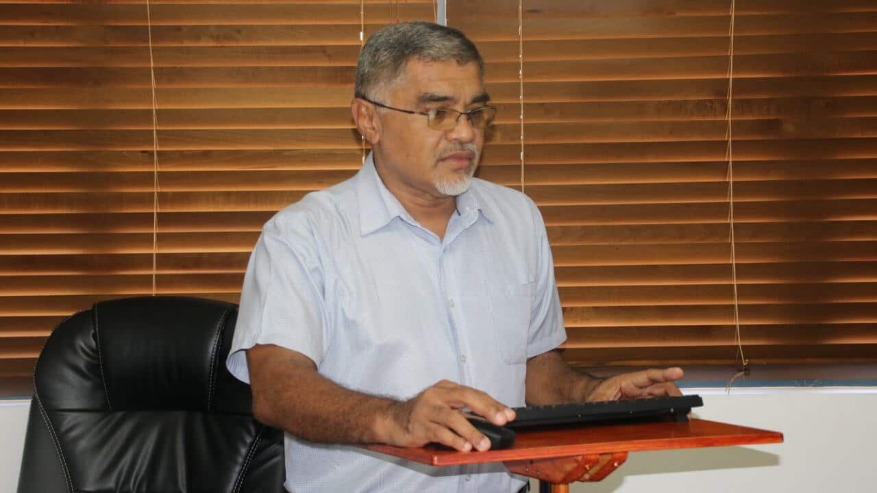 Fiji's Permanent Secretary for Health Dr James Fong