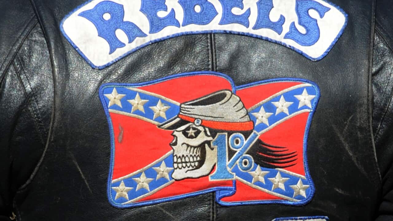 Rebels bike jacket.