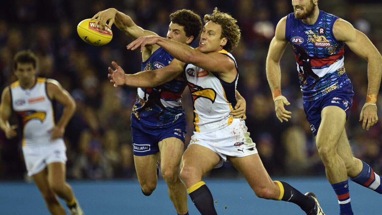 Tom Liberatore of the Bulldogs