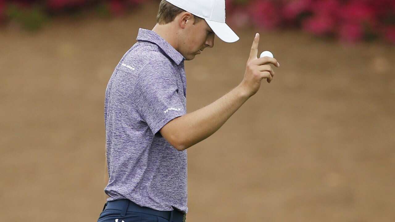 Jordan Spieth of the US