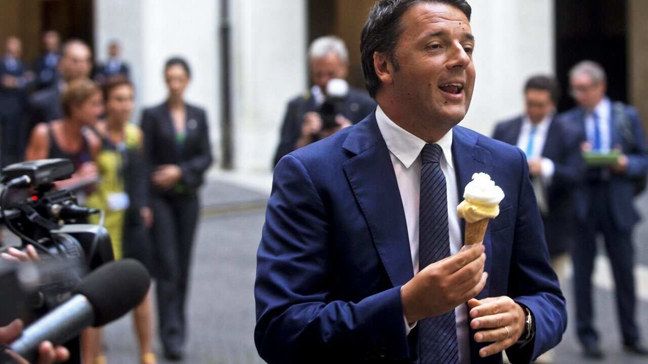 Italian PM Matteo Renzi