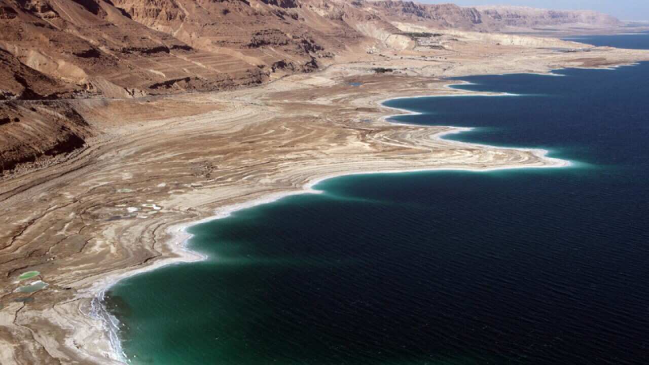 A general view of the Dead Sea
