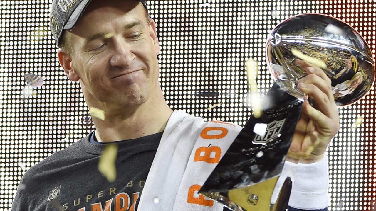 Denver Broncos quarterback Peyton Manning