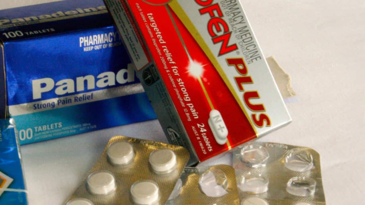 Medication packets are seen in Sydney, September 17, 2008. (AAP Image/Melanie Foster) NO ARCHIVING, EDITORIAL USE ONLY