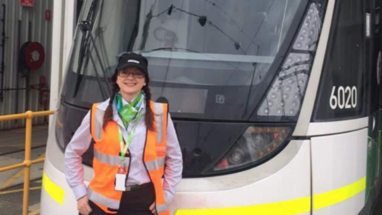 Marina Bykova, Tram driver from Melbourne