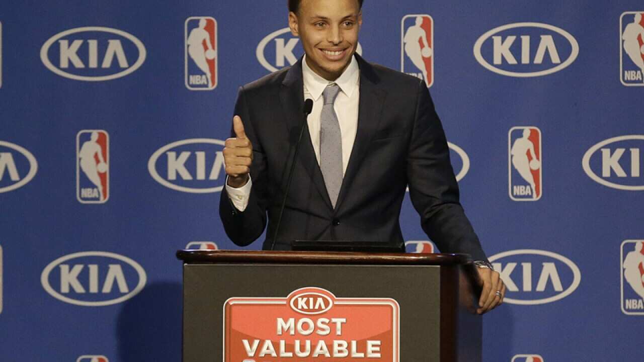 Golden State Warriors guard Stephen Curry.