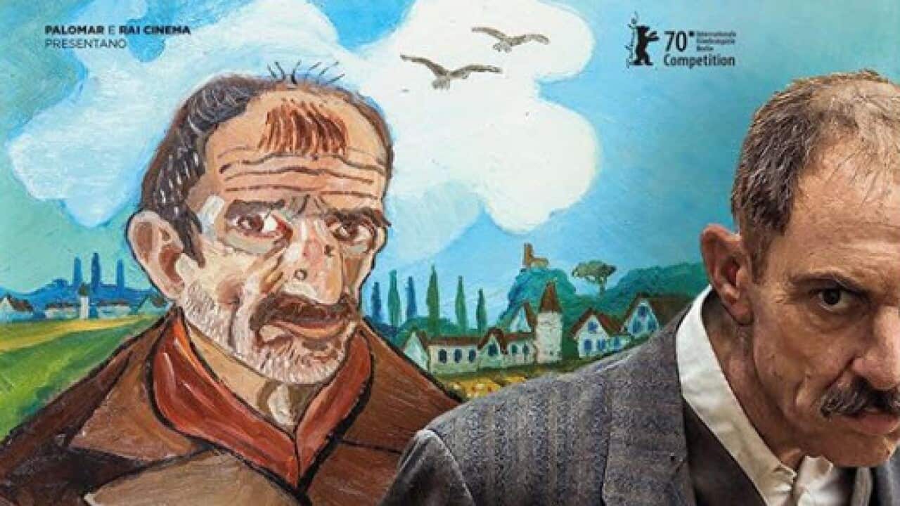 Elio Germano interpreta il pittore e scultore Antonio Ligabue nel film di Giorgio Diritti 'Volevo nascondermi', in concorso alla Berlinale