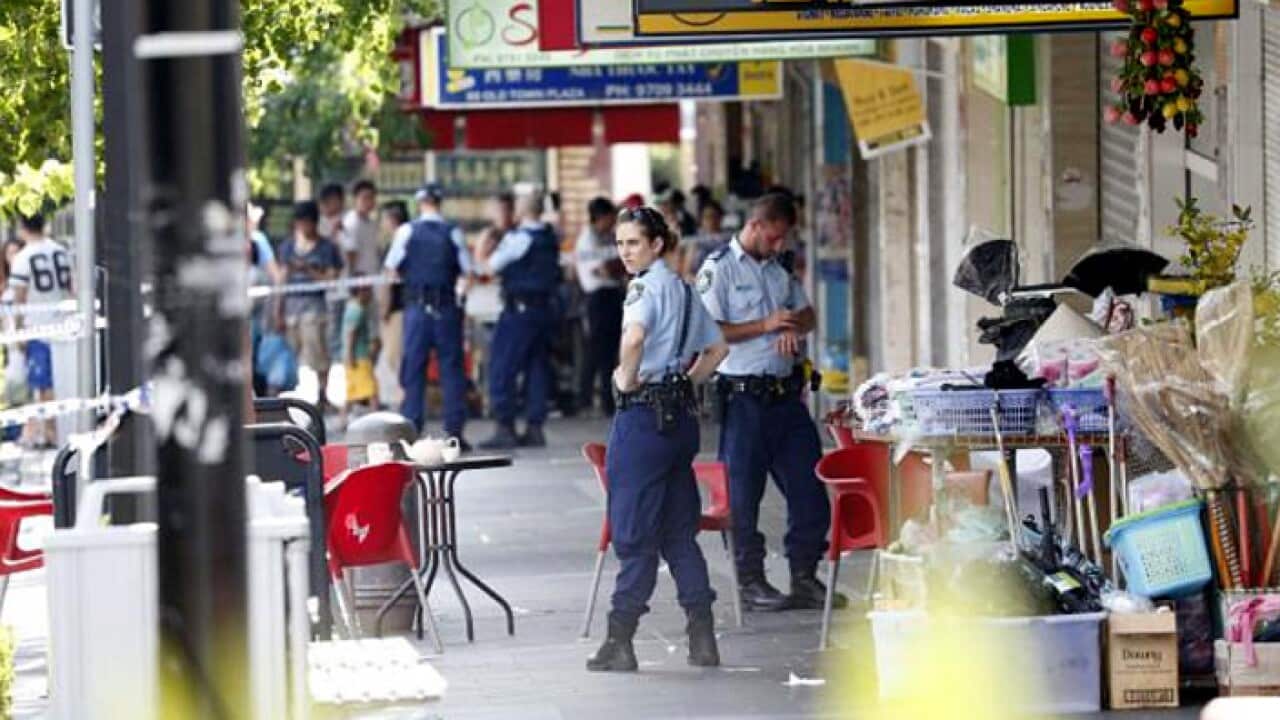 Shooting at Happy Cup Cafe in Bankstown Plaza.
