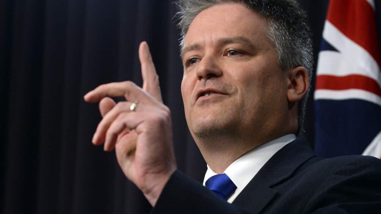 Finance Minister Mathias Cormann