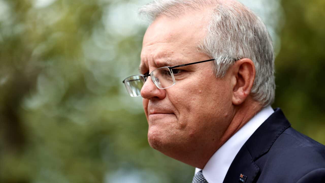 Prime Minister Scott Morrison Responds To NSW Decision To Reopen International Borders To Vaccinated Arrivals