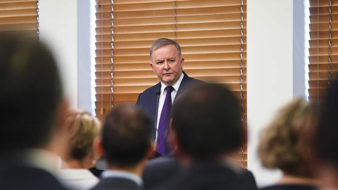 Australian Opposition Leader Anthony Albanese