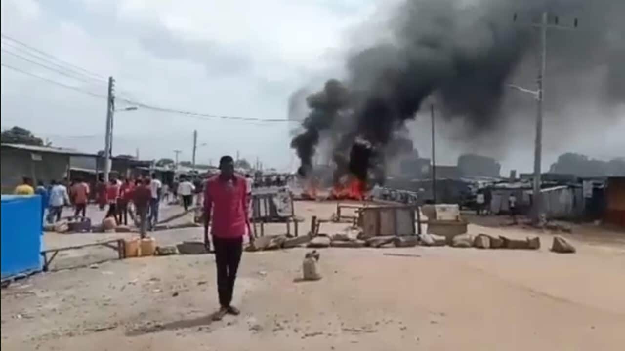 The flame at Shirtkat in Juba