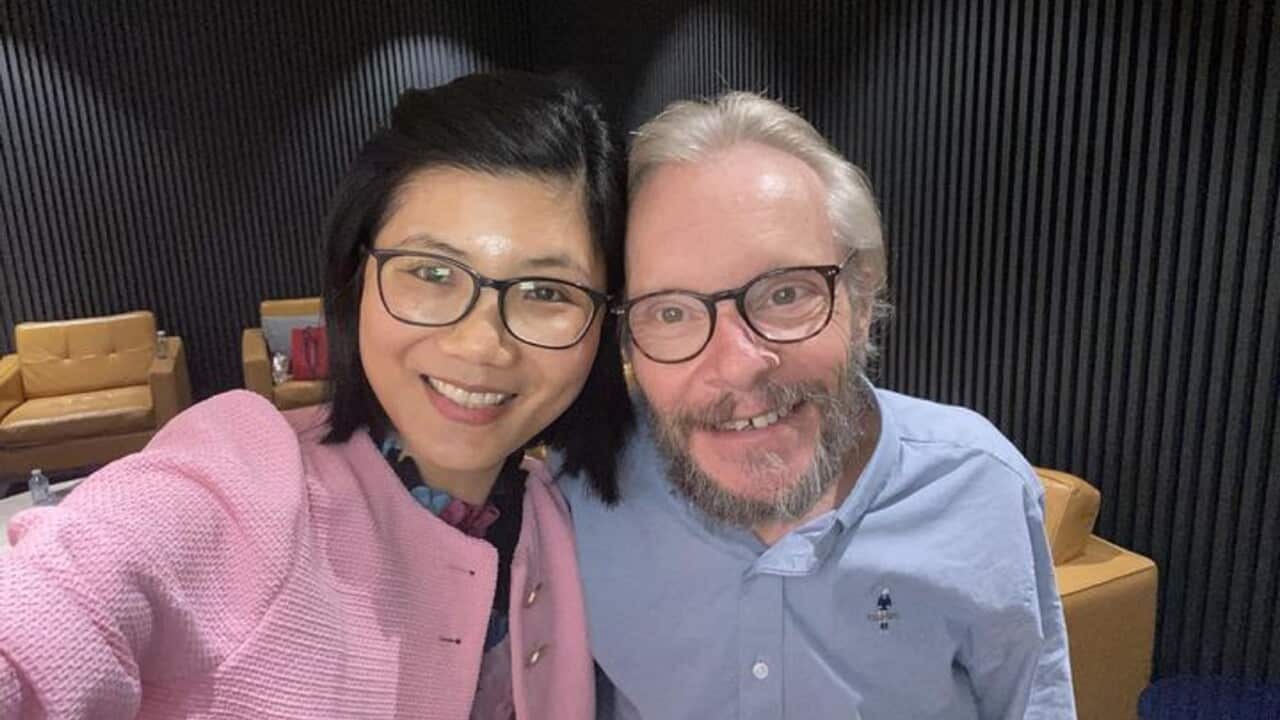 Sean Turnell has been reunited wife his wife Ha Vu in Melbourne, after two years in jail in Myanmar (Source - Facebook).jpg