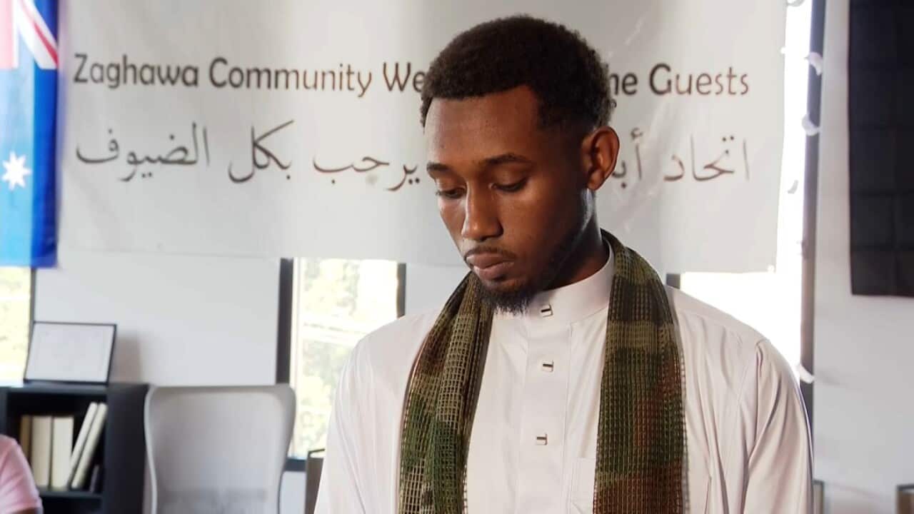 Mohamed Elday has lost family members in Sudan (SBS}.jpg