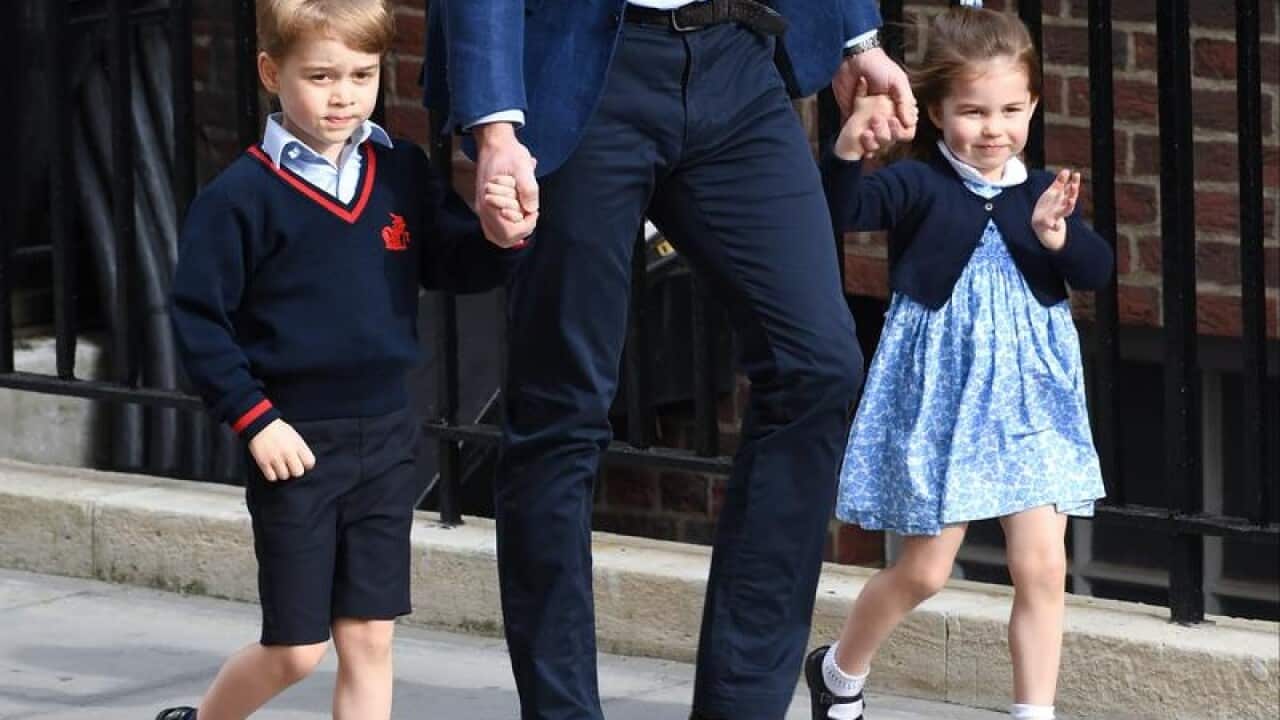 Prince George and Princess Charlotte