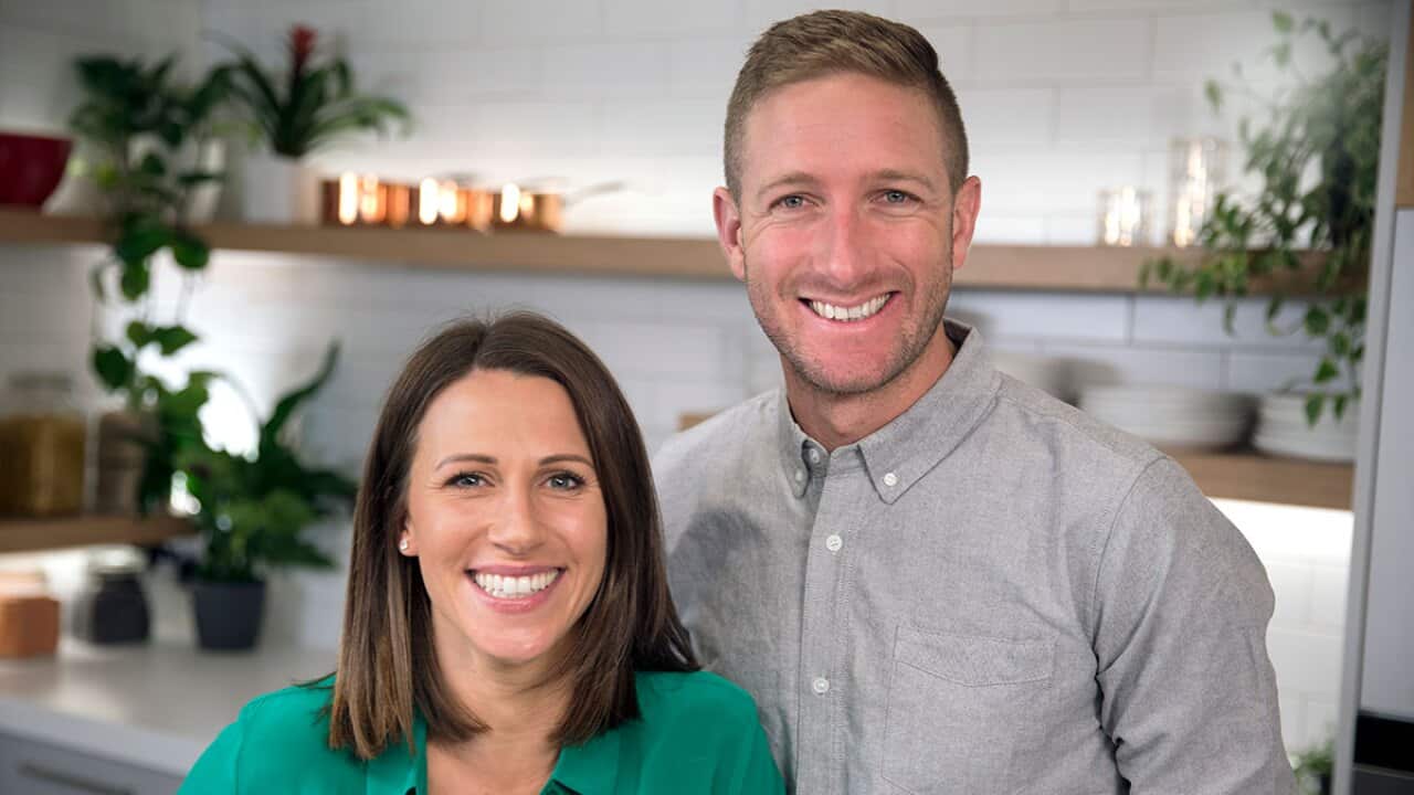 Claire Turnbull and Sam Campbell in The Healthy Food guide