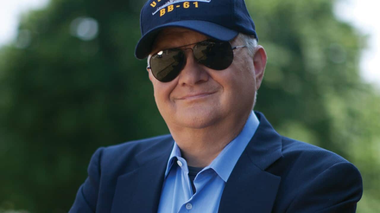 Author Tom Clancy