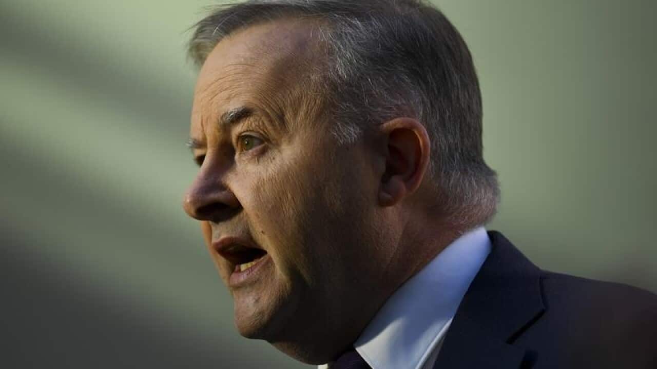 Newly elected Labor leader Anthony Albanese has given his first speech to the federal caucus.