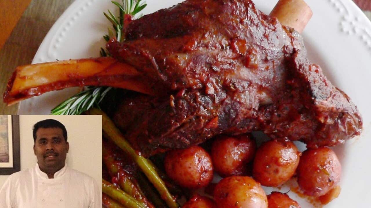 Recipe-lamb shanks