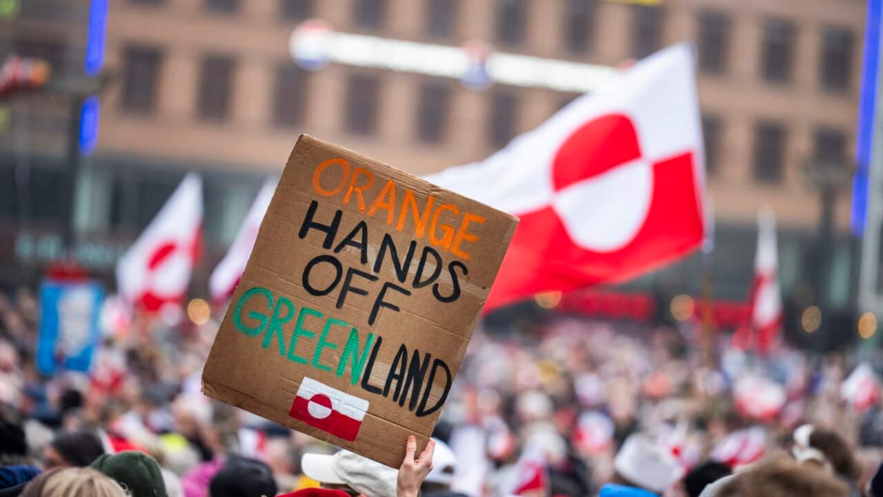 Protest In Copenhagen Against US Threats To Annex Greenland