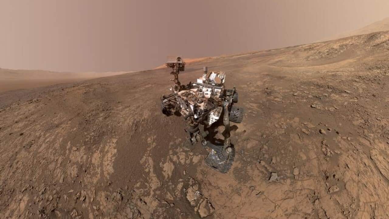 Image of NASA's Curiosity Mars rover