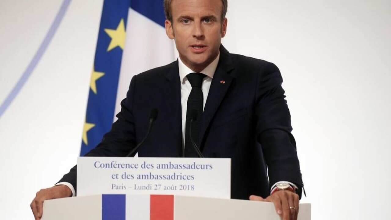French President Emmanuel Macron