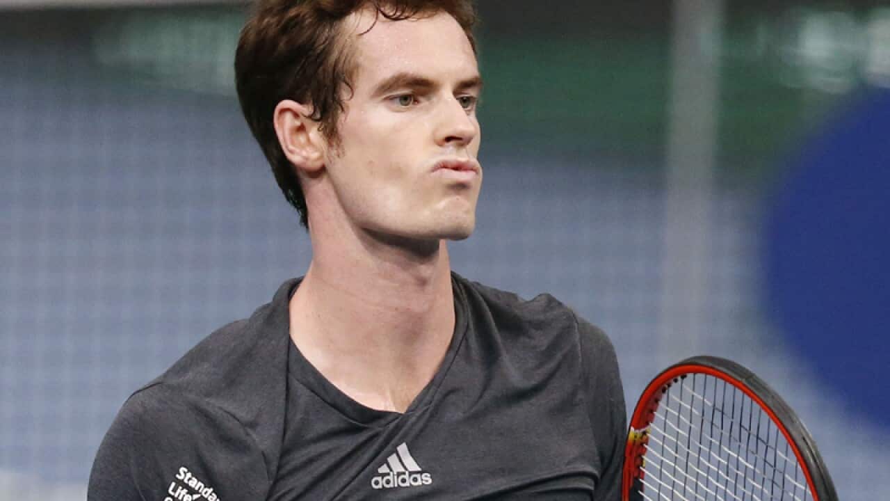 British tennis player Andy Murray