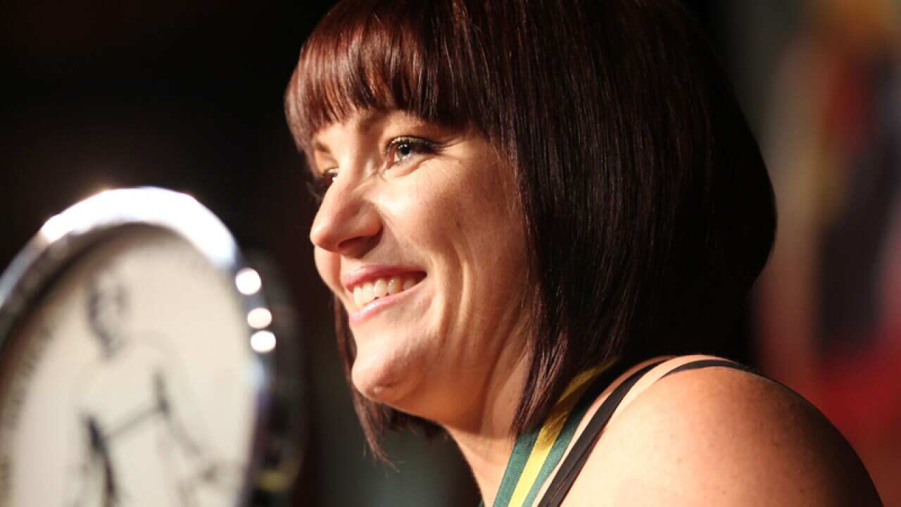 Olympic track cycling gold medallist Anna Meares