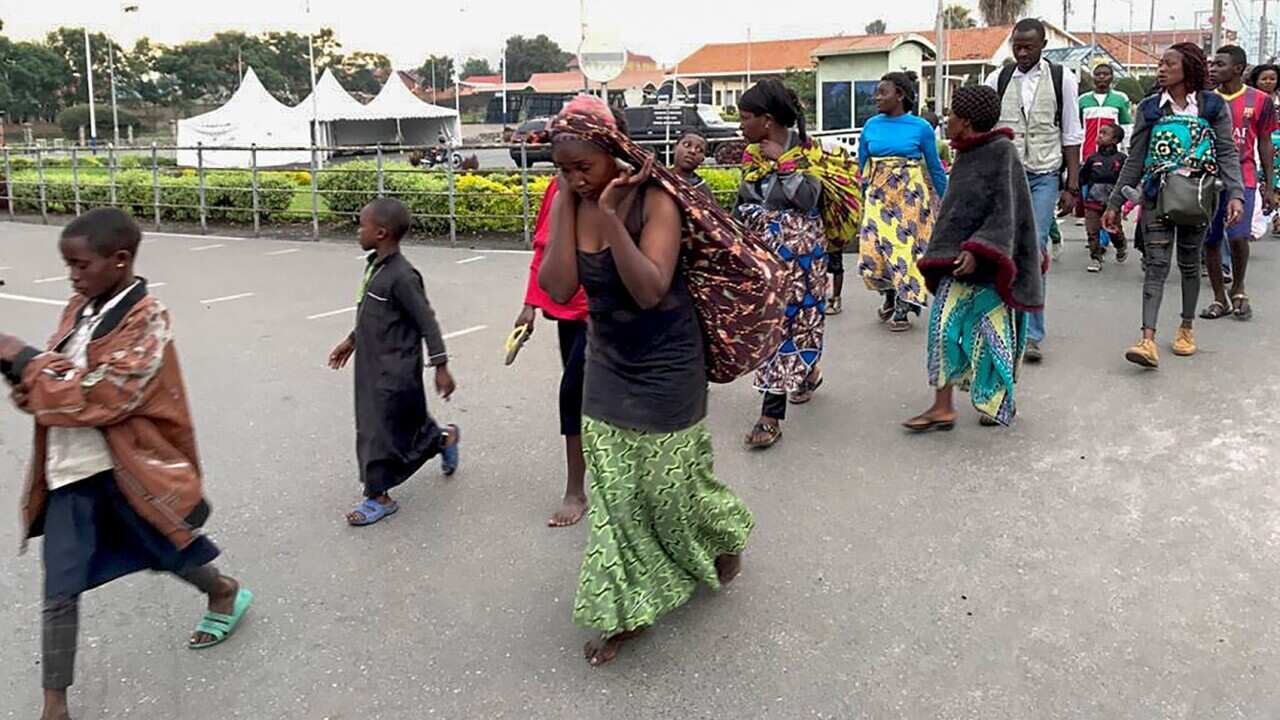 Wakaaji wa Goma, wawasili nchini Rwanda baada ya mlipuko wa volcano katika Mlimu Nyiragongo