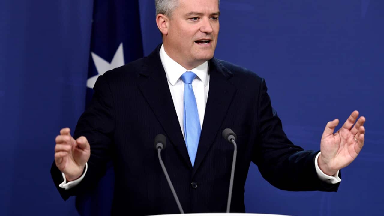 Australian Minister for Finance, Mathias Cormann
